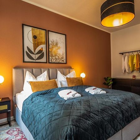 Maremar - Design Apartment - Luxus Boxspringbett - Zentral - Kueche - Arbeitsplatz - Highspeed Wlan Gera Exterior foto